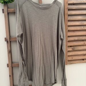 We The Free Sage Long Sleeve Tee with thumb holes